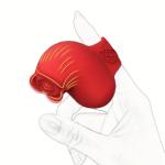 Finger-Sextoy für Frauen, das die Klitoris, die Brustwarzen und den G-Punkt stimuliert, mit Klopf-Funktion, Fingerhülse, Sexspielzeug für Paare.