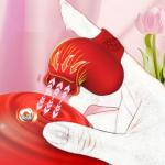 Finger-Sextoy für Frauen, das die Klitoris, die Brustwarzen und den G-Punkt stimuliert, mit Klopf-Funktion, Fingerhülse, Sexspielzeug für Paare.