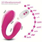 G-Punkt Vibratoren, Paar Vibratoren mit Ultra-Dünnem und Bequemem Klitoris-Vibrator für Frauen mit 10 Intensiven Vibrationen, Sexspielzeug für Frauen und Paare
