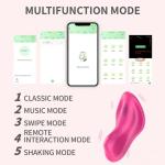 Über-Die-Hose Vibrator Slip Sexspielzeug Massage App Smartphone G-Punkt