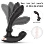 PLACE 321- Prostata-Vibrator mit Rotation Wasserdicht: IPX7