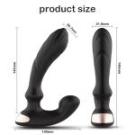PLACE 321- Prostata-Vibrator mit Rotation Wasserdicht: IPX7