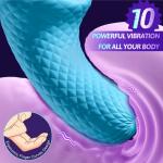 weiblicher Klitoris-Stimulator mit kraftvoller Vibrationsfunktion - Silikonmaterial, USB-Lademodus,