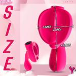 Rotary Vibrator Leistungsstark mit 9 Vibrationsarten Elektrisches Vorspielgerät Einfach zu Halten, Kleinformat, Geräuschleicht