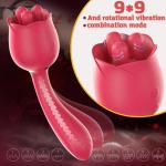 RO ME UP - Vibrator mit Rotation-IPX7