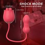 Wide one RO - Vibrator mit Rotation und Vibro Ei mit Stoßfunktion (Lange Version)