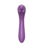 Vibro 15 - Vibrator mit 3 Vibrokugeln im Massagekopf 2 Motoren
